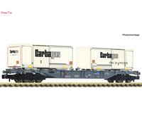 Fleischmann 6660091 SBB Cargo Sgnss Bogie Flat Wagon w/Carbagas Swapbodys VI