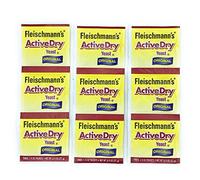 Fleischmann's Yeast, Active, Dry, 0.75-Ounce Packet (Pack of 9)