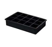 Fleixoaptv Mini Silicone Popsicle Mold Lollipop Ice Tray Food Grade Reusable Non-Stick Stackable Ice Cream Mould(Black Ice Mold)