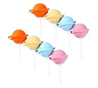 Fleixoaptv Mini Silicone Popsicle Mold Lollipop Ice Tray Food Grade Reusable Non-Stick Stackable Ice Cream Mould(8PCS)