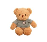 flejfcnk 30cm Brown Te-ddy Be-ar,Cuddly Soft Toys,Teddy Bear Doll,T-Shirt Bear,Cute Small Soft Teddy Bear,Lovely Gift For Kids,Girlfriend For Christmas,Valentine Birthday