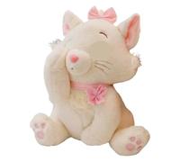 flejfcnk 30cm Ma-rie Soft Toy,Aristocats Kitten,Fluffy White Cat Plush,Pampered Ma-rie Kitten Character,Pampered White Cat With Embroidered,Details And Soft Feel Finish,Suitable From Birth,0+