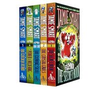 Flember Series 5 Books Collection Set (Books 1-5) by Jamie Smart (The Secret Book, The Crystal Caves, The Glowing Skull, The Power of the Wildening, The Golden Heart)