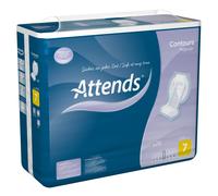 Fleming Medical AT0083 Attends Level 7 Contours Regular Pad, 650mm x 19mm x 6.9mm, Pack of 28