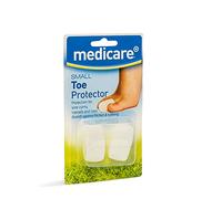 Fleming Medical Medicare Soft Foam Toe Protector, Size S, Pack of 2 White, SMALL