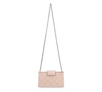 Fleming Mini Leather Wallet on Chain - female - Tory Burch - Cross Body Bags - Pink - ONE SIZE - Bags ONE SIZE