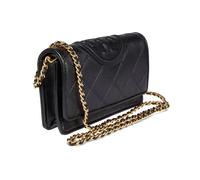 Fleming Soft Chain Wallet - female - Tory Burch - Cross Body Bags - Black - ONE SIZE - Bags ONE SIZE