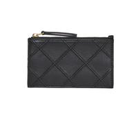 Fleming Soft Zip Card Case - female - Tory Burch - Wallets & Cardholders - Black - ONE SIZE - Accessories ONE SIZE