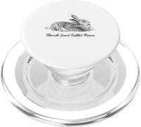 Flemish Giant Bunny Rabbit Mama Drawing PopSockets PopGrip for MagSafe