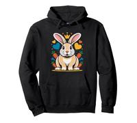 Flemish Giant Rabbit Big Paw Close Up Art Owner Feet Bunny Pullover Hoodie