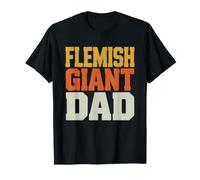 Flemish Giant Rabbit Dad Identity Owner Keeper Bunny T-Shirt