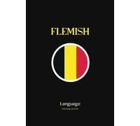 Flemish Language learning 2 column Journal: Personalised foreign language vocabulary learning journal