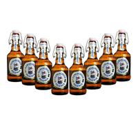 Flensburger Pilsener German Pils - 8 x 330ml Bottles | Imported German Pilsner Lager | Premium Crisp German Beer | 4.8% ABV