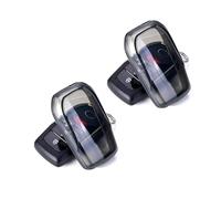 Flensent for Toyota Key Fob Cover, 2 Pack Black Fob Protector, Key Fob Protector Case Compatible with 2019-2024 Venza, RAV4 Prime, Land Cruiser, Fortuner, Grand Highlander, Corolla Cross, Hilu