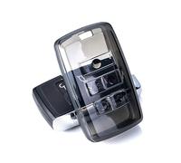 Flensent TPU 5-Button Car Key Fob Case for 2018-2023 Land Rover Range Rover Evoque, Vogue, Discovery 5, Sport, Jaguar E I-PACE (Black)