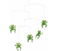 Flensted 112a The Happy Frog Mobile, Multi-Colour, 53 x 45 cm