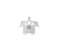 Flensted Concert Angel Mobile Made of Cardboard, Colour: White, Dimensions: Height: 9 cm, 694