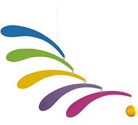 Flensted Flowing Rhythm, Rainbow Mobile, Steel, Multi-Colour, 30 x 45 cm