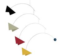 Flensted Mobiles Fatamorgana Mobile Steel 60 x 60 cm Multi-Coloured