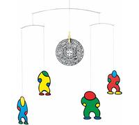 Flensted Mobiles Fluxus Hanging Mobile - 19 Inches - High Quality Cardboard