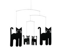 Flensted Mobiles Mobile, Steel, Black, 30 x 34 cm