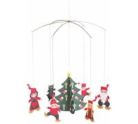 Flensted Mobiles Pixy Family Hanging Mobile - 11 Inches - High Quality Cardboard
