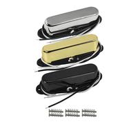 FLEOR 1pc Alnico 5 Single Coil Pickup Neck Guitar Pickup Fit TL Electric Guitar,Chrome/Gold/Black Colors Option Chrome