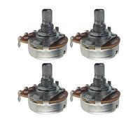 FLEOR 2pcs Full Size 15mm Shaft Guitar Tone Pot B500K Linear Taper Guitar Potentiometer with Bayonet