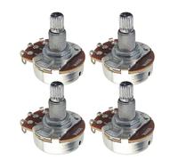FLEOR 2pcs Full Size Guitar Tone Pot 18mm Shaft Linear Taper Guitar Potentiometer B500K