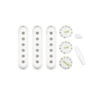 FLEOR 52/52/52mm ST Pickup Covers and 2 Tones 1 Volume Plastic Control