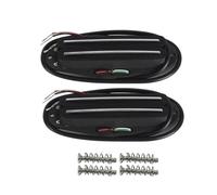 FLEOR Alnico 5 Hot Rail Humbucker Single-Coil-Sized Pickup Middle+Brid
