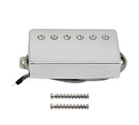 FLEOR Alnico5 Guitar Humbucker Pickup Chrome Neck Pickups Compatible with LP style Guitar Part