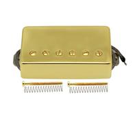 FLEOR Alnico5 Guitar Humbucker Pickup Golden Bridge Pickups Compatible with LP style Guitar Part