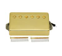 FLEOR Alnico5 Guitar Humbucker Pickup Golden Neck Pickups Compatible with LP style Guitar Part