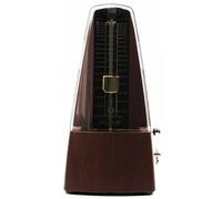 FLEOR Classic Triangle Tempo Mechanical Metronome for Guitar Piano Keyboards-Teak Wooden