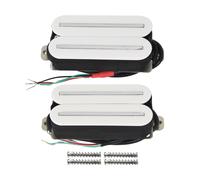 FLEOR High Output Pickup Dual Hot Rail Humbucker Pickups Bridge & Neck