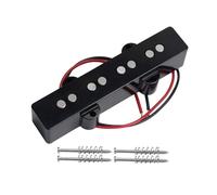 FLEOR Open Style Alnico 5 JB Bass Pickup JB Bass Bridge Pickup for 4 String JB Bass Style or Similar Bass Guitar