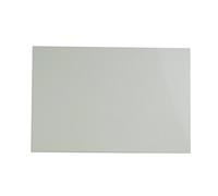 FLEOR Pickguard Material Blank Guitar Scratch Plate Sheet Rectangular 11 * 17inch DIY CuSTm for ST TL Bass Electric Guitar Guard, 3Ply Ivory White