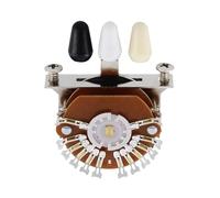 FLEOR Super Switch 5-Position 24-Pin Electric Guitar Pickup Selector Switch with 3 Tips