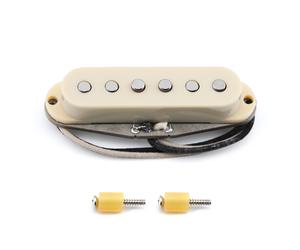 FLEOR Vintage Alnico 5 Handwound SSS Single Coil Neck Pickup for ST El