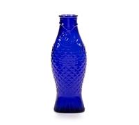 Fles Bottle Fish cobalt blue Serax - 5400959027298