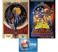 Flesh Gordon 1 One & Flesh Gordon 2 Two Meets The Cosmic Cheerleaders 2 DVD Set