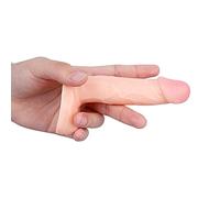 Flesh Realistic 4.3 in Suction Cup Dildo Hands Free Games for Beginners Small Thrusting Dildo Reaslitic Dildo for Women Penis Sex Toy Anal Dildo for Male and Women Small Suction Dildo Adult Sex Toys