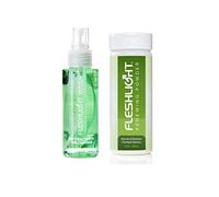 Fleshlight Care Package Bundle - Fleshlight Powder & Fleshlight Wash - The Best Care Package for Your Fleshlight Male Sex Toy.