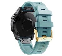 Fleshy Leaf 20mm Silicone Sport Band, Easy Fit - Band Strap for Garmin Fenix 8 43mm/epix Pro 42mm, Fenix 7S/6S/5S/Fenix 5S Plus/Fenix 6S Pro/Fenix 7S Solar/Fenix 7S Sapphire Solar