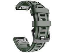 Fleshy Leaf Band Strap Compatible for Garmin Fenix8 43mm Silicone Watch Band Replacement for Fenix 7S/Fenix 6S/Fenix 6S Pro/Fenix 5S/Fenix 5S Plus/D2 Delta S Smartwatches (20MM, Army green)