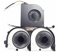 Fleshy Leaf CPU+GPU Cooling Fan Replacement for Clevo P950 P950HR P950ER T97 T96E T800 Series BS5005HS-U3E BS500HS-U3D 6-31-P95E2-101 6-31-P9502-102 DC5V 0.50A 4-Wires Fan
