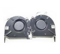 Fleshy Leaf CPU+GPU Cooling Fan Replacement for HP OMEN 16-K 16-N Pro TPN-Q280 0FPKK0000H DFS5K223052839 0FPKJ0000H DFS5L32G164865 N18090-001 N18091-001 DC5V