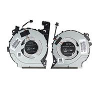 Fleshy Leaf CPU+GPU Cooling Fan Replacement for HP Pavilion 15-cx 15-cx0020nr 15-cx0030nr 15-cx0045nr 15-cx0049nr 15-cv0058wm 15-cx0068tx Series L20335-001 L20334-001