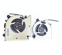 Fleshy Leaf CPU+GPU Cooling Fan Replacement for MSI GF63 GF65 Thin MS-16R1